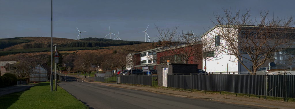 Giant's Burn Wind Farm - Cowal's Hill