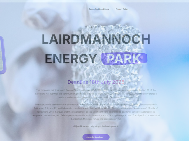 Lairdmannoch Wind Farm