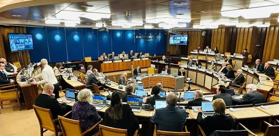 (c) BBC News - Open council debate is central to democratic accountability in local government.