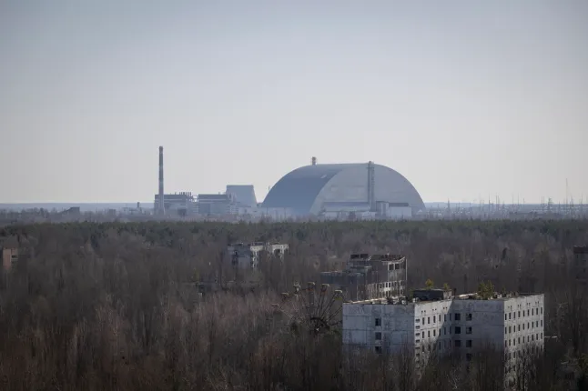 The Chernobyl Exclusion Zone stretches 1,000 square miles (Picture: Danylo Dubchak/Frontliner)